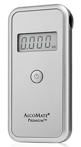 AlcoMate Premium AL7000 | Professional-Grade Breathalyzer | Accuracy with Innovative Replaceable Sensors | Replace Sensors, Precisioin Sustained | DOT & US Coast Guard Certified | Basic Package